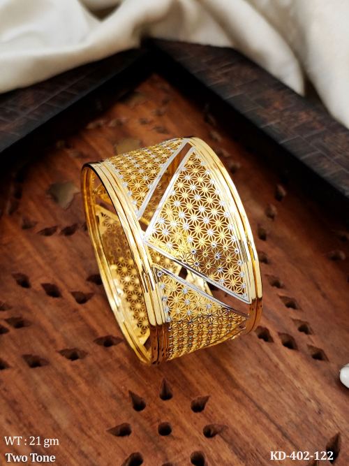 Kada Bracelet in Two-Tone Finish, photo 2 of 2