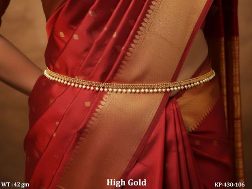 Traditional Look Lightweight Kamarpatta Waist Chain