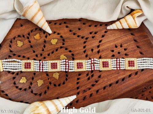 Antique Jewellery Designer High Gold Polish Hair Accessories  