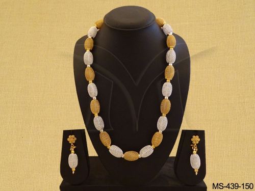 Oval Shape Layered Traditional Mala
