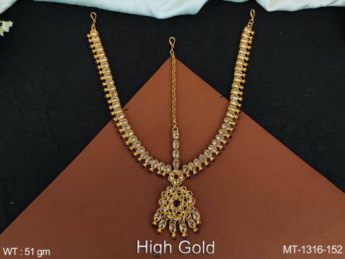 Classic Party Wear Antique Maang Tikka