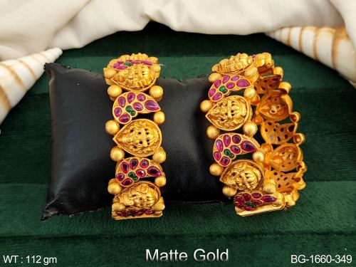 Temple Lakshmi Bangles Set of 2