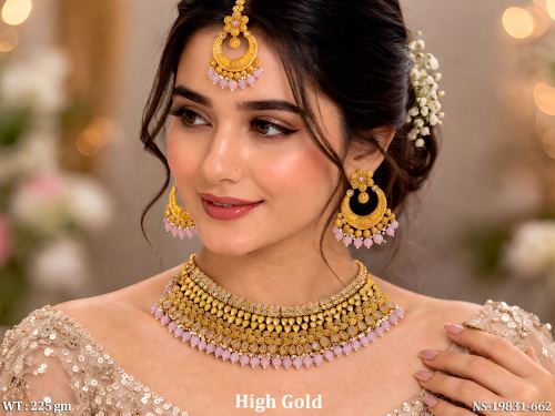 Antique Jewellery Set with Pearls