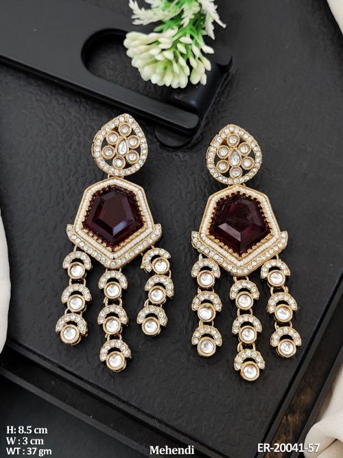 Antique Crystal Chandelier Earrings