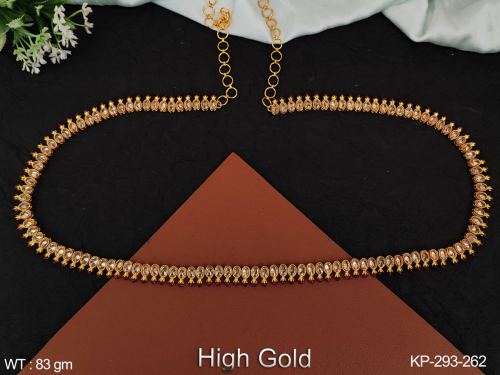 Antique Jewelry High Gold Polish Weadding / Party wear  Fancy Design Antique Kamarpatta (Hip Belt)