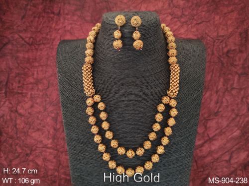 Antique Designer Fancy Style Beautiful Ethnic Beaded Long Mala Set