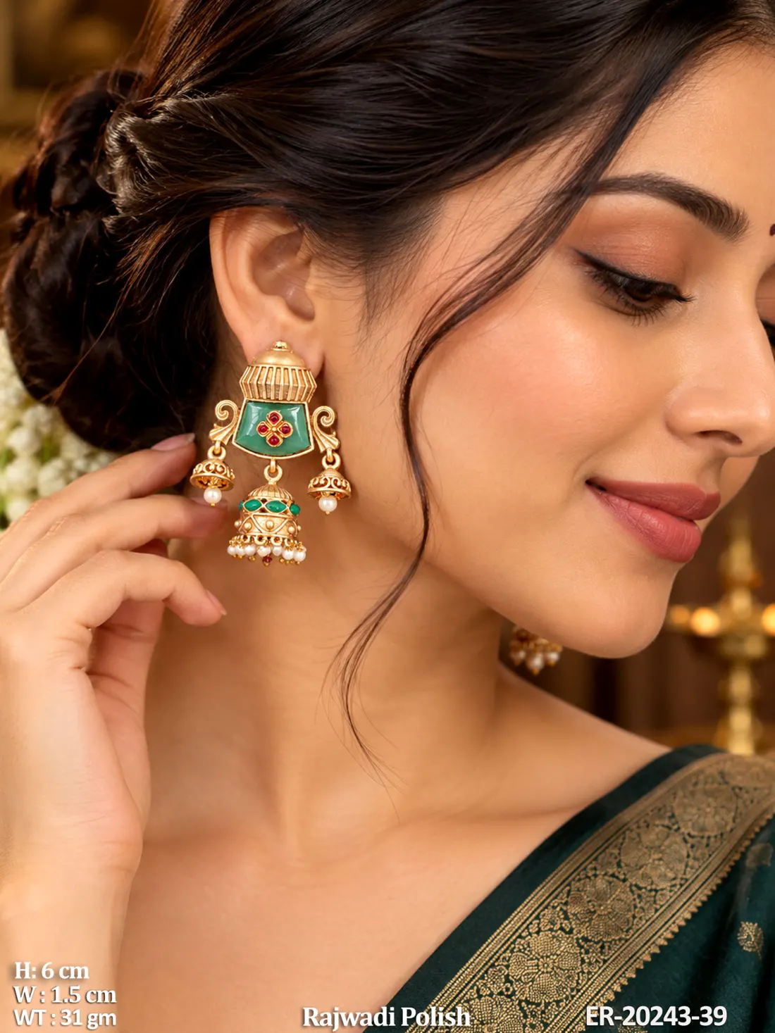 Jhumka artificial jewellery