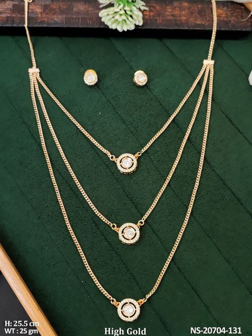 White Kundan Jewellery Set with Stone Work, photo 2 of 2