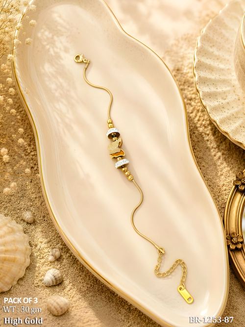 Fashionable Gold Chain Bracelet Perfect for Casual Party Styling