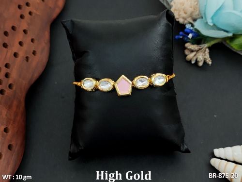 Classic Kundan Bracelet for Women