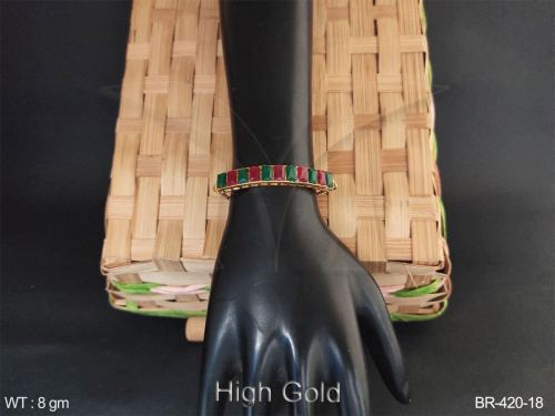 Minimal Stone-Studded Bracelet