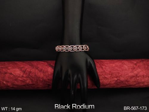 AD Bracelet in Black Finish
