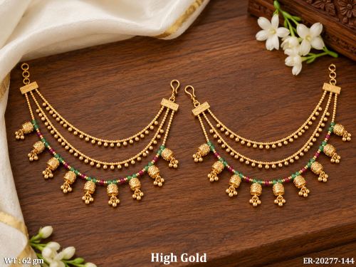 Antique Layered Earrings for Women, photo 2 of 3
