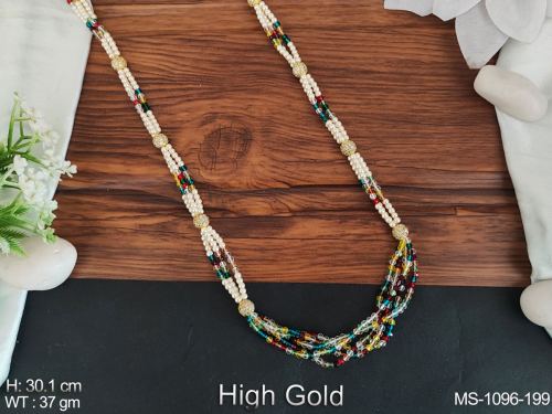 Party Wear Antique Mala with Beads in Multi, photo 11 of 15