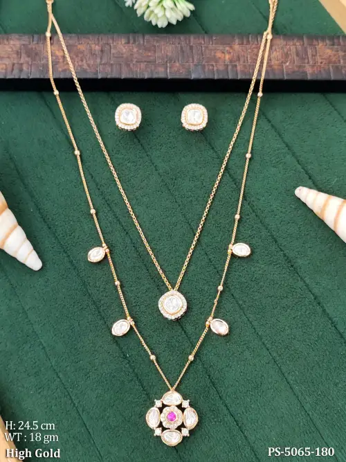 Classic Kundan Daily Wear Set