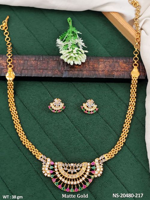 Matte Finish Kemp Stone-Studded Jewellery Set for Women, photo 2 of 2