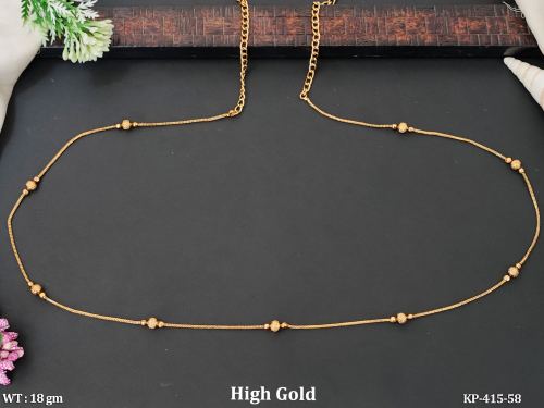 Antique Design High Gold Polish Fancy Style Kamarpatta