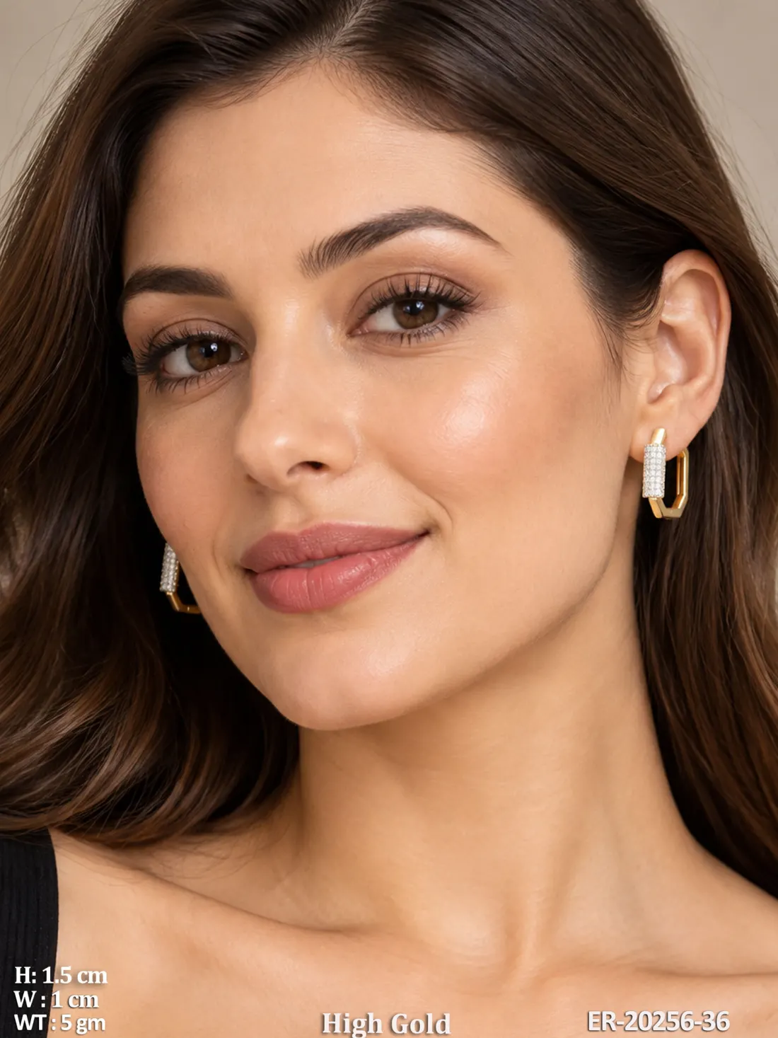 Earrings artificial jewellery