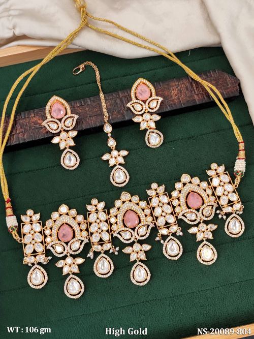 Wedding Wear Kundan Jewellery Set for Women