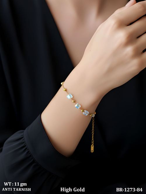 Minimal Bracelets with Crystals Set of 3