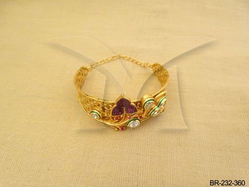 Kundan Floral Bracelet