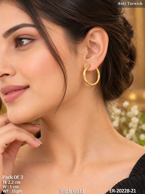 Round Western Earrings
