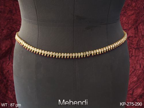 Beautiful Design Mehendi Polish Party wear Antique Desinger Antique Jewellery Kamarpatta (Hip Belt)