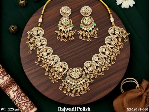 Rajwadi Finish Jewellery Set for Women