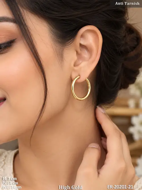 Daily Wear Hoop Earrings for Women
