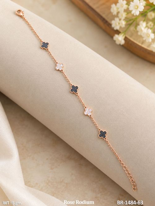Classic AD Bracelet in Rose Finish, photo 2 of 2