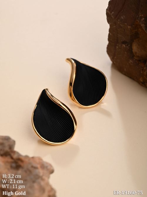 Western Stone-Studded Stud Earrings
