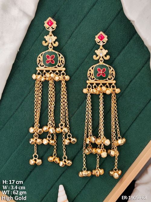 Antique Long Earrings for Women, photo 2 of 3
