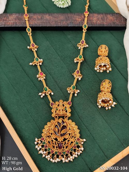 Long Antique Necklace Set