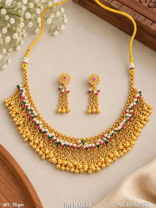 Short Pearl Necklace Set with Earrings for Women, photo 2 of 2