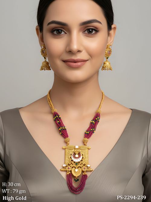 Rectangular Style Long Desinger Pendant