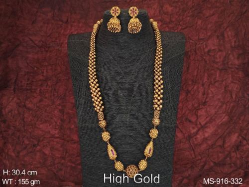 Beautiful Beaded Antique Designer Fancy Style Party wear Long Mala Set