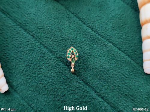 Designer Antique Full Stone Nath for Women