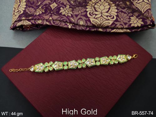 Party Wear Bracelet for Women in Mint Green, photo 10 of 13