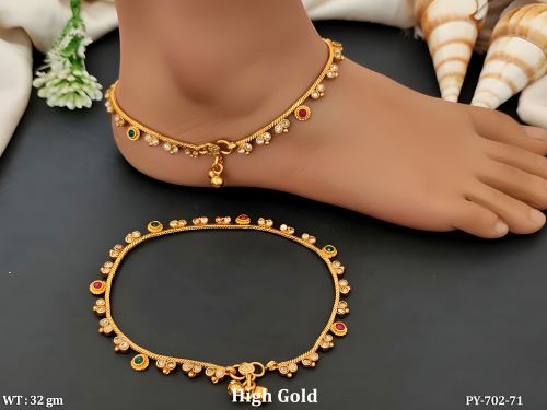 Traditional Antique Fancy Designer Payal Anklet