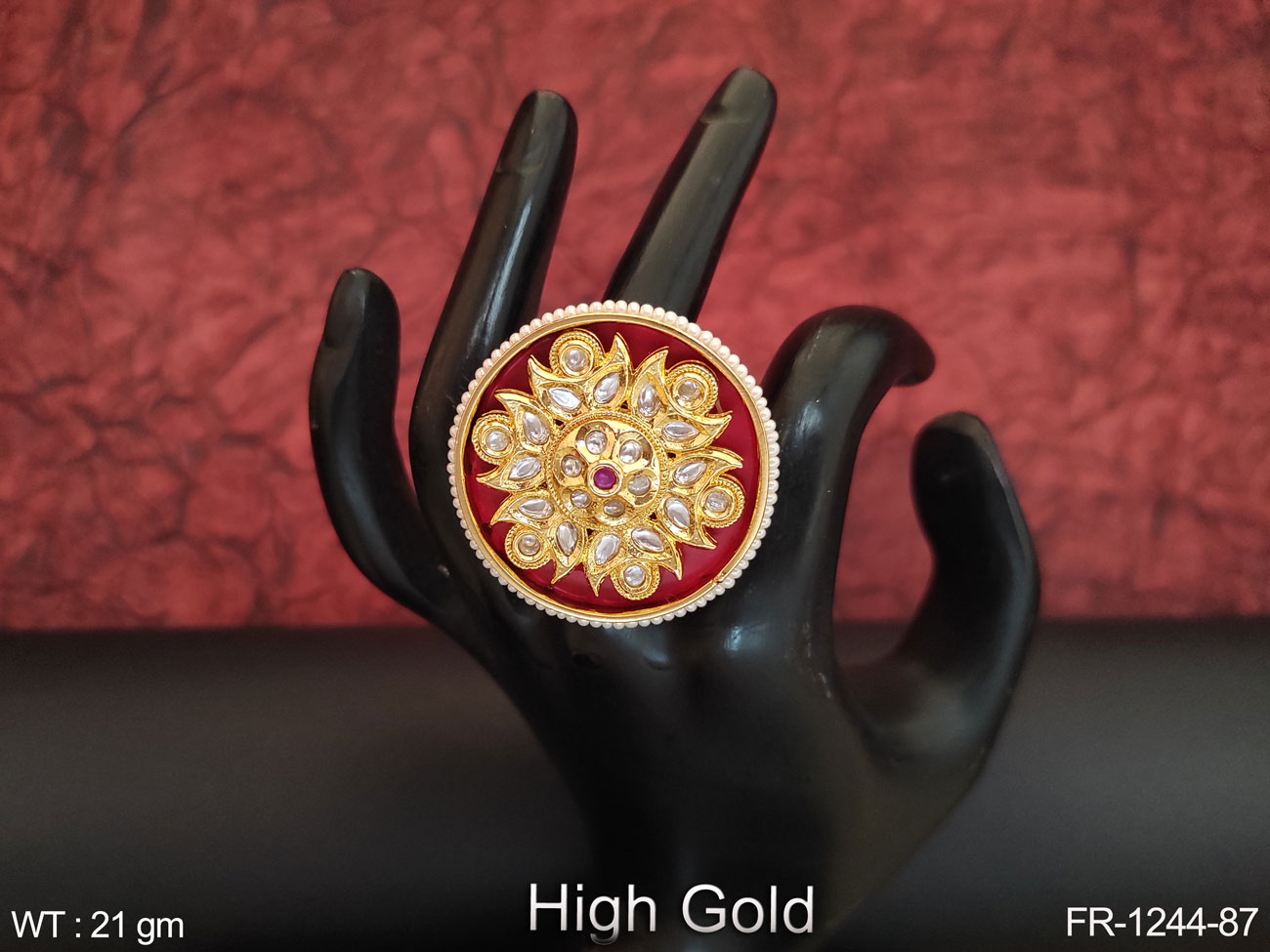 German Silver Antique Finger Ring, Adjustable at Rs 18 in Delhi | ID:  25755617512