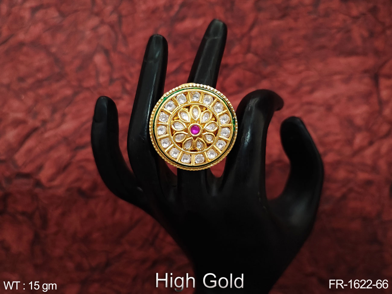 White Diamond Beautiful Design Designer Gold Plated Ring for Ladies - Style  LRG-131 – Soni Fashion®