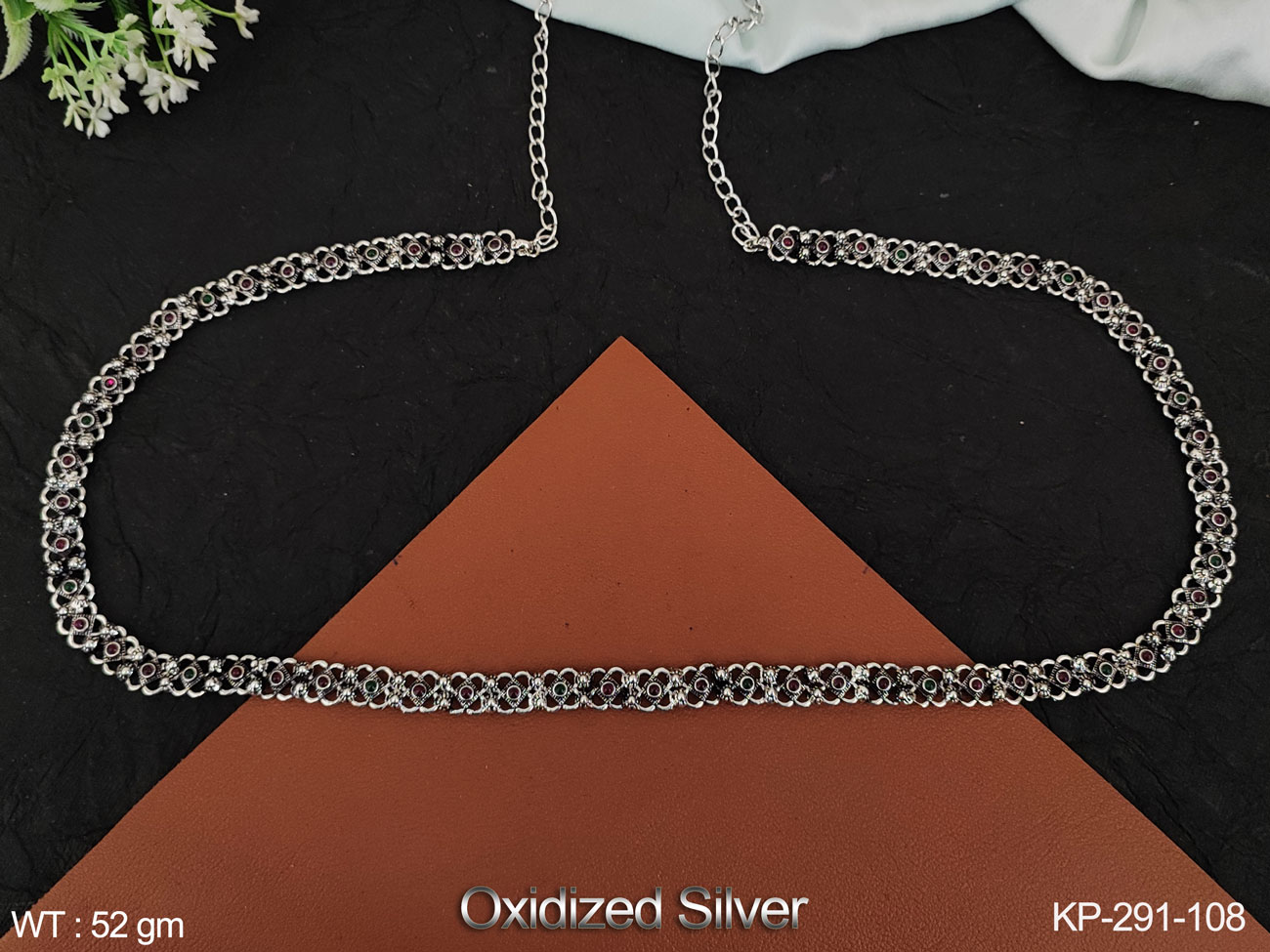 Kamarpatta design silver deals
