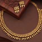 Antique Finish Delicate Choker Necklace Set for Girls and Women